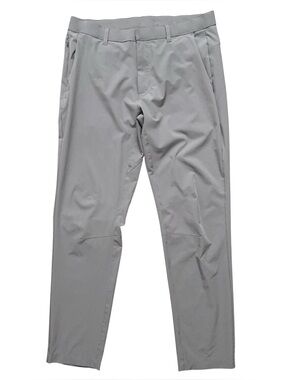Fabletics The Only Pants Mens 33x32 (Fits 33x30) Slim Fit Performance Gray